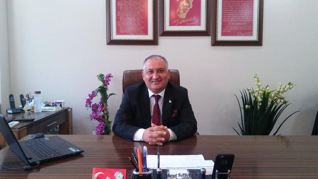 İlçe Milli Eğitim Müdürü Sayın Mehmet KARADAĞ'IN 